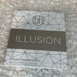 Brand new BH cosmetics illusion 16 pan eye shadow palette. Never used beautiful